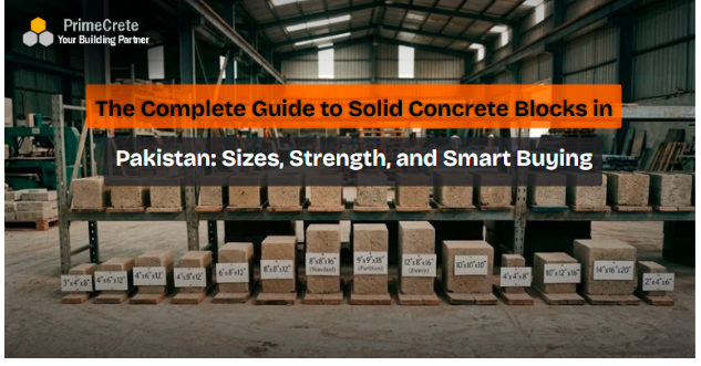 Solid Concrete Block Sizes in Pakistan: Dimensions in Inches Explained