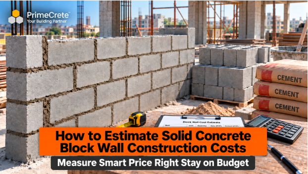 How to Estimate Solid Concrete Block Wall Construction Costs