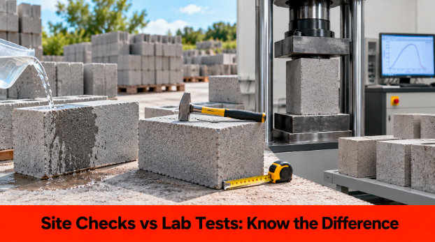 How to Spot Weak or Under-Cured Solid Concrete Blocks