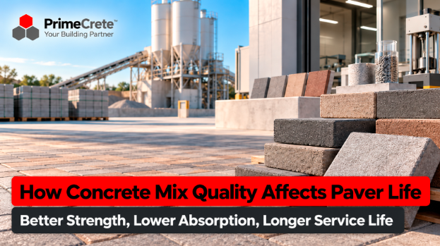 How Concrete Mix Quality Affects Paver Life