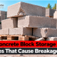 Solid Concrete Block Storage Mistakes That Cause Breakage