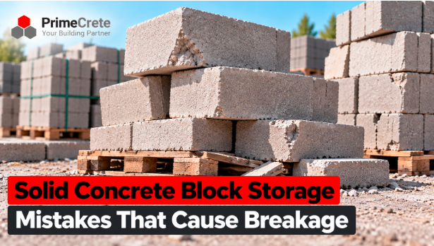 Solid Concrete Block Storage Mistakes That Cause Breakage