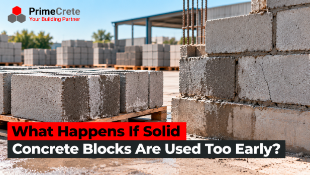 What Happens If Solid Concrete Blocks Are Used Too Early?