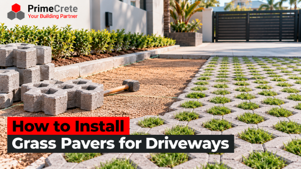 How to Install Grass Pavers for Driveways